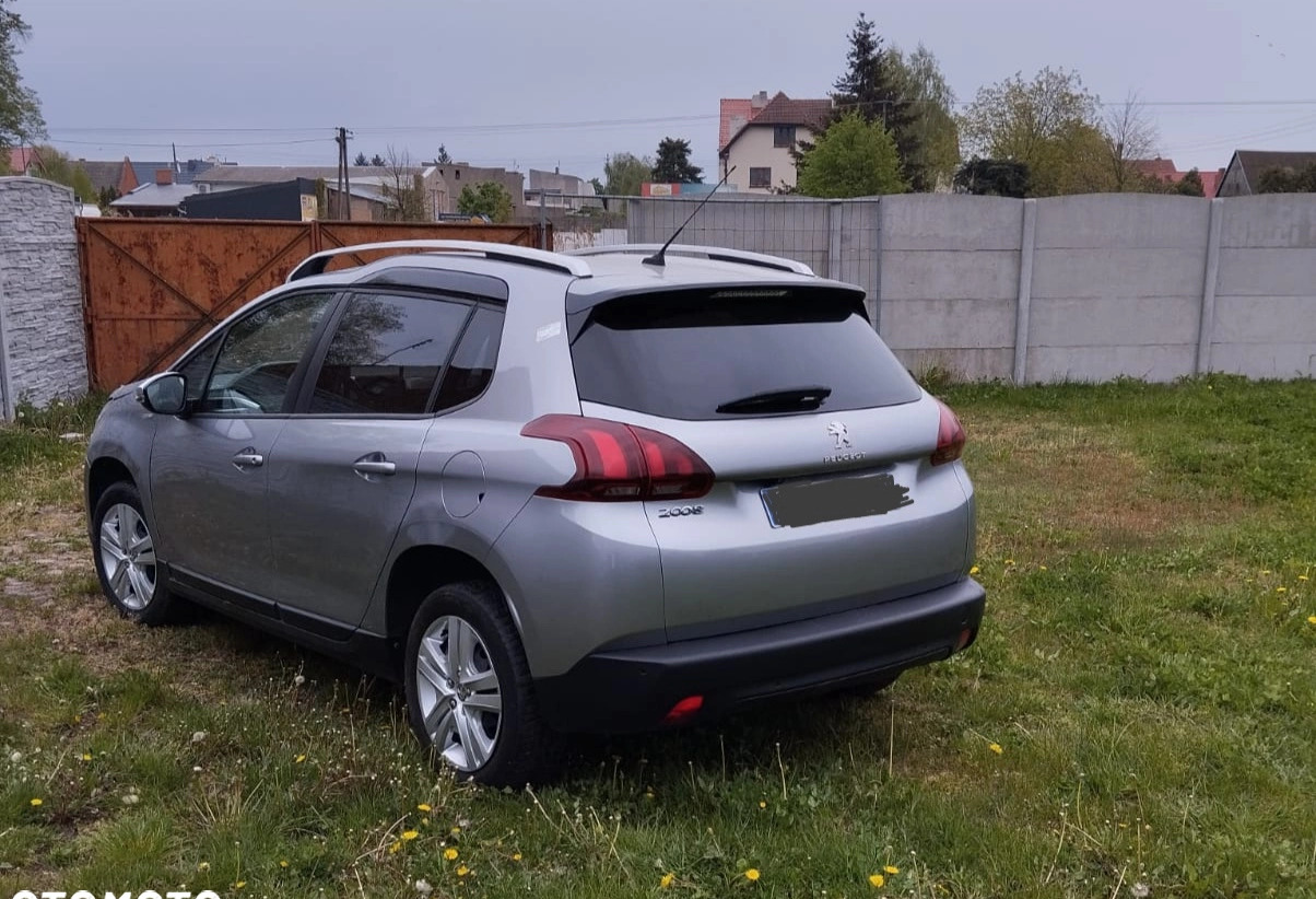 Peugeot 2008 cena 27900 przebieg: 47512, rok produkcji 2018 z Rawicz małe 191